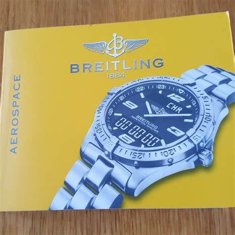 breitling aerospace user manual|breitling chronometre aerospace.